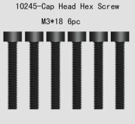VRX 10245 Cap Head Hex Screw M3,18 6ks - cena, porovnanie