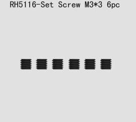 VRX RH5116 Set Screw M3,3 6ks