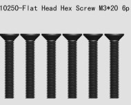 VRX 10250 Cap Head Hex Screw M3.20 6ks - cena, porovnanie