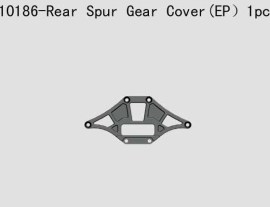 VRX 10186 Rear Spur Gear Cover (EP) 1ks