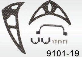 Double Horse 9101-12 Balance Stabilizer Tail Decoration Blades