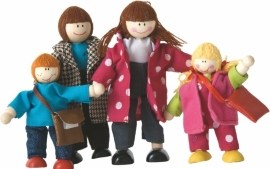 Woody Bábiky do domčeka Rodina