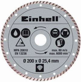 Einhell Turbo diamantový 200mm/25.4mm