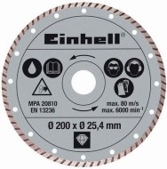 Einhell Turbo diamantový 200mm/25.4mm - cena, porovnanie