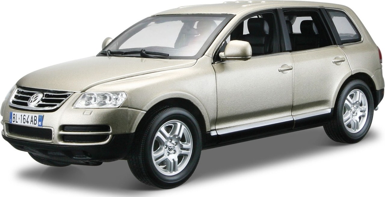 Burago Gold Collection 1/18 – VW Touareg Vert, Modèle 12000
