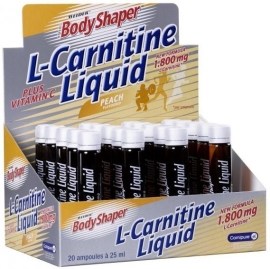 Weider Body Shaper L-Carnitine Liquid 1800mg 20x25ml
