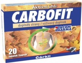 Dacom Pharma Carbofit 20tbl
