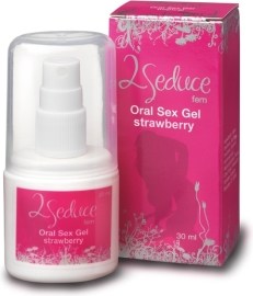 2Seduce Oral Sex Gel Strawberry 30ml