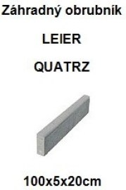 Leier Palisádové obrubníky 50x6x30cm