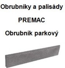 Premac Obrubník parkový 100x25x5cm