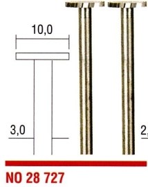 Proxxon Stopkové frézy kotúč 10.0mm