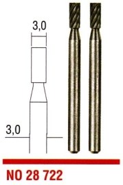 Proxxon Stopkové frézy valec 3.0mm