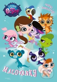 Littlest Pet Shop Maľovanky so samolepkami