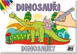 Dinosauři - omalovánka