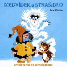 Medvídek a strašidlo - omalovánka