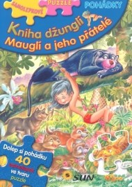 Samolepkové puzzle Kniha džunglí