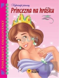 Pohádkové omalovánky Princezna na hrášku