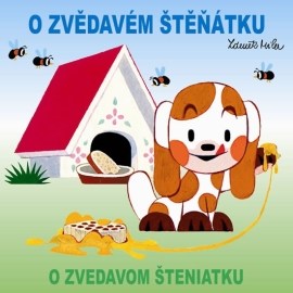 O zvědavém šťeňátku - omalovánky