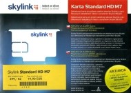 Skylink Standard HD M7 - cena, porovnanie