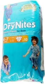 Huggies Dry Nites Boys 4-7 Medium 17-30kg 10ks