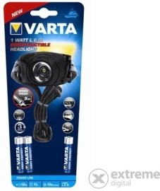 Varta Power Line Indestructible 1 Watt LED Head Light 3AAA