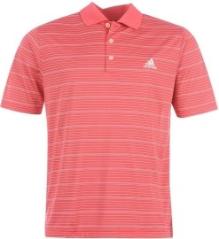 Adidas 2 Colour Stripe Golf Polo