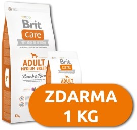 Brit Care Adult Medium Breed Lamb & Rice 12kg