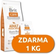 Brit Care Adult Medium Breed Lamb & Rice 12kg - cena, porovnanie