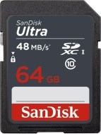 Sandisk SDXC Ultra Class 10 64GB - cena, porovnanie