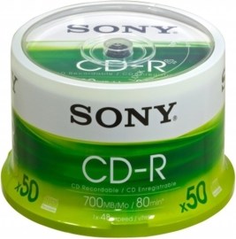 Sony 50CDQ80SP CD-R 700MB 50ks