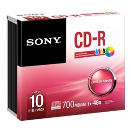 Sony 10CDQ80PS CD-R 700MB 10ks
