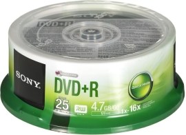 Sony 25DPR47SP DVD+R 4.7GB 25ks