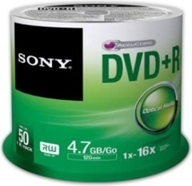 Sony 50DPR47SP DVD+R 4.7GB 50ks