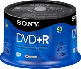 Sony 50DPR47SB DVD+R 4.7GB 50ks