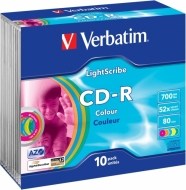 Verbatim 43426 CD-R 700MB 10ks - cena, porovnanie