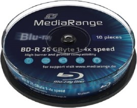 Mediarange MR495 BD-R 25GB 10ks