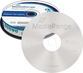 Mediarange MR466 DVD+R DL 8.5GB 10ks