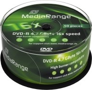 Mediarange MR444 DVD-R 4.7GB 50ks - cena, porovnanie