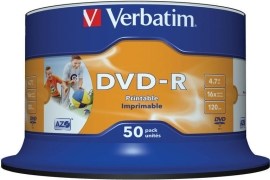 Verbatim 43533 DVD-R 4.7GB 50ks