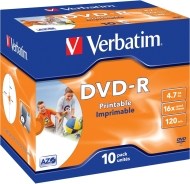 Verbatim 43521 DVD-R 4.7GB 10ks - cena, porovnanie