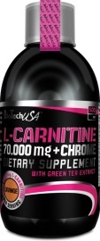 BioTechUSA L-Carnitine 70000mg + Chrome 500ml