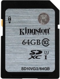 Kingston SDXC Class 10 64GB