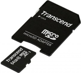 Transcend Micro SDXC Class 10 64GB