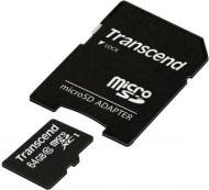 Transcend Micro SDXC Class 10 64GB - cena, porovnanie