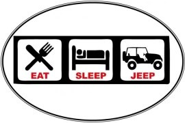 Fotografik s.r.o. Eat Sleep Jeep