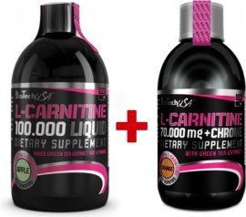 BioTechUSA L-Carnitine 35000mg + Chrome 500ml
