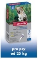 Bayer Advantix Spot On 4ml - cena, porovnanie