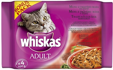 WHISKAS CHAT VIAN 4X100G