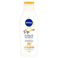 Nivea Sun Kids Protect Sensitive Milk SPF50+ 200ml - cena, porovnanie