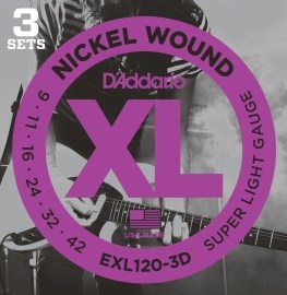 D´addario EXL120-3D